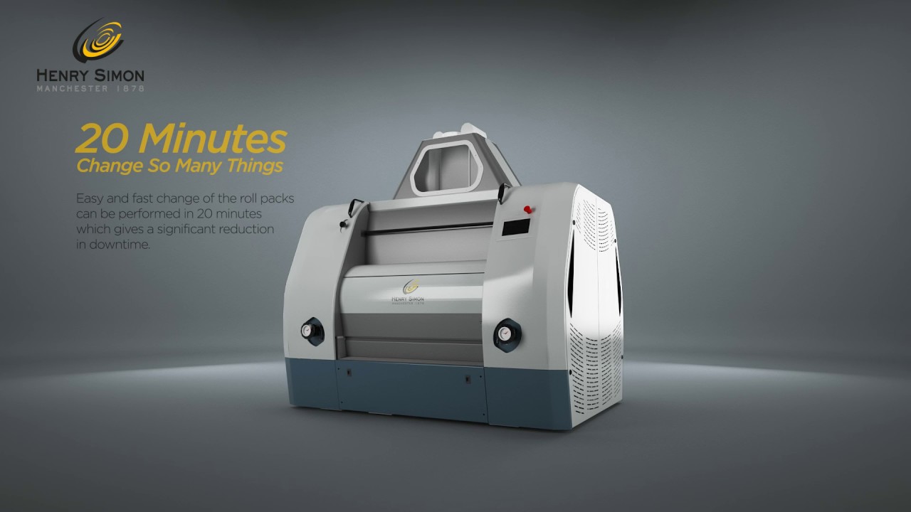 Henry Simon Milling Roller Mill - Innovative Design - Since 1878