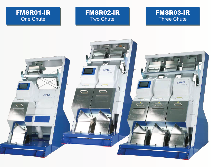 FMSR-IR Full Color RGB - Shape - Infrared Optical Sorter